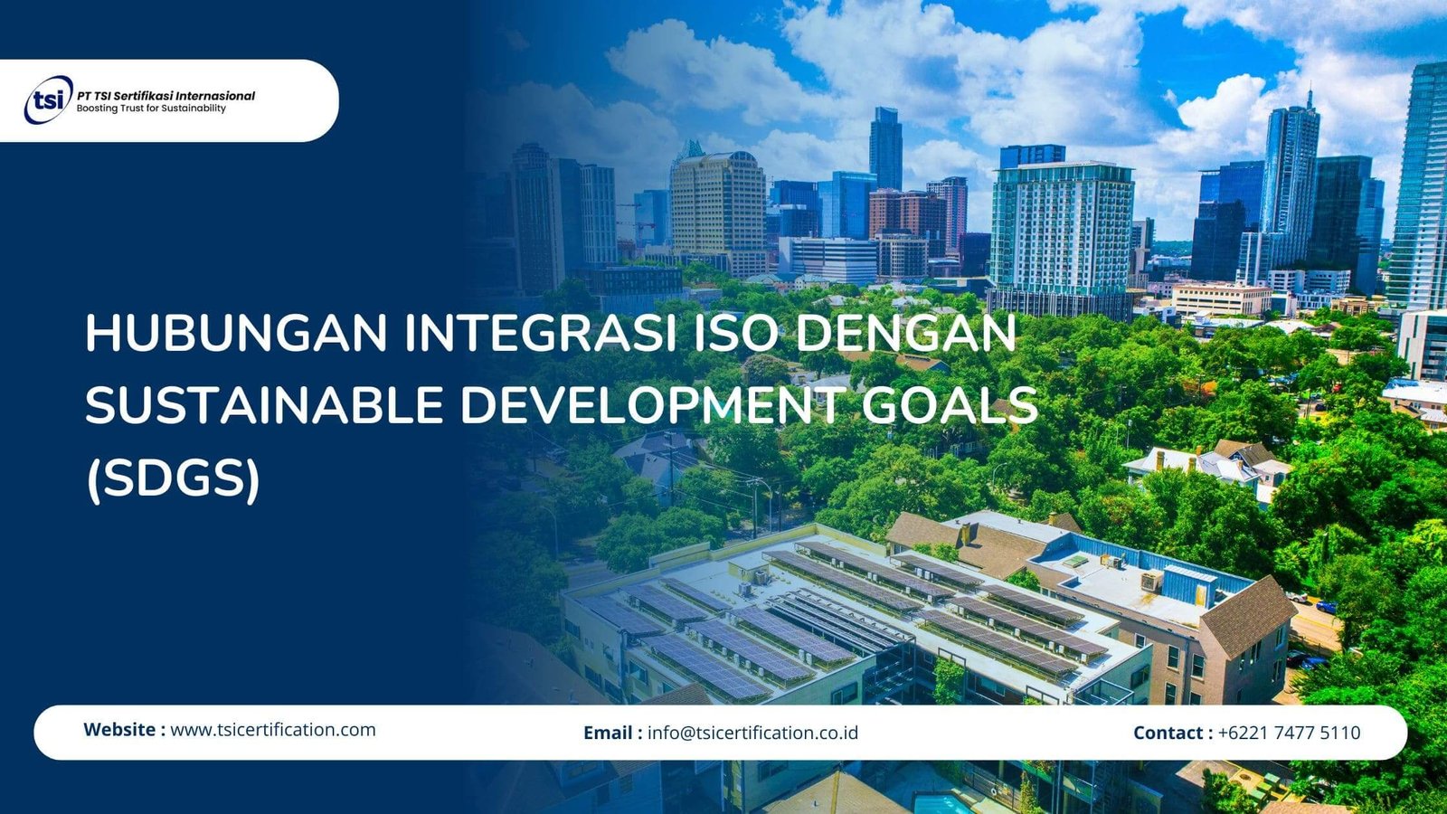 Hubungan Integrasi ISO dengan Sustainable Development Goals (SDGs)