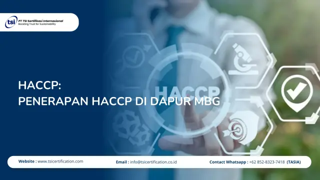 Penerapan HACCP di Dapur MBG
