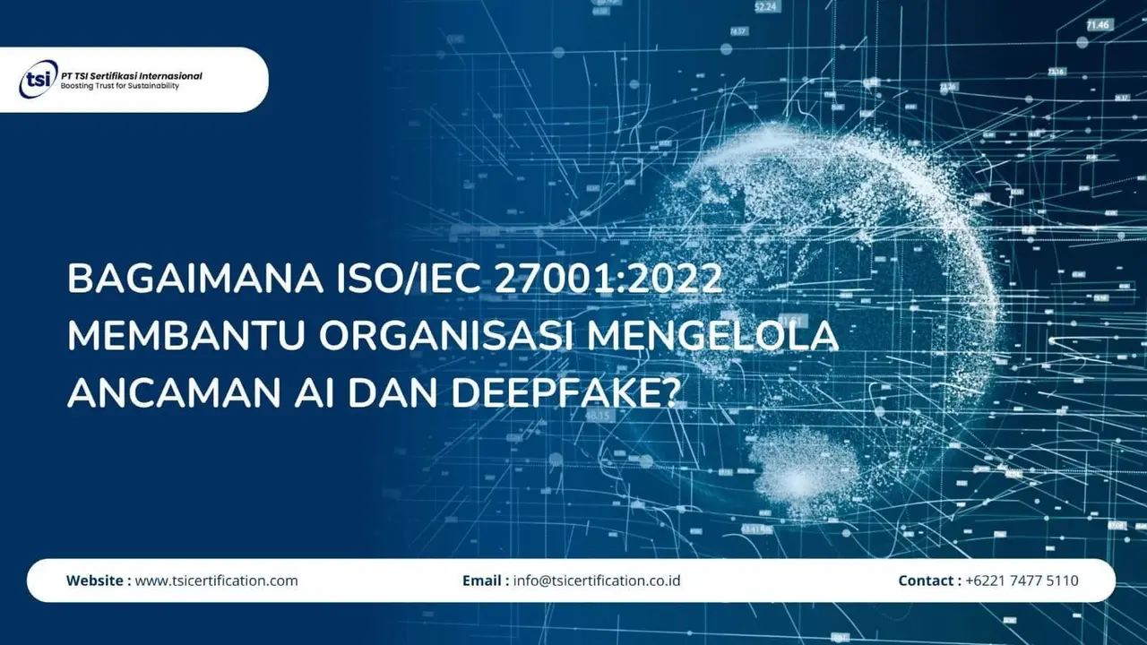 Bagaimana ISO/IEC 27001:2022 Membantu Organisasi Mengelola Ancaman AI dan Deepfake?