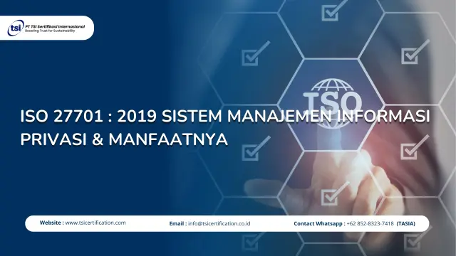 ISO 27701 keamanan data pribadi