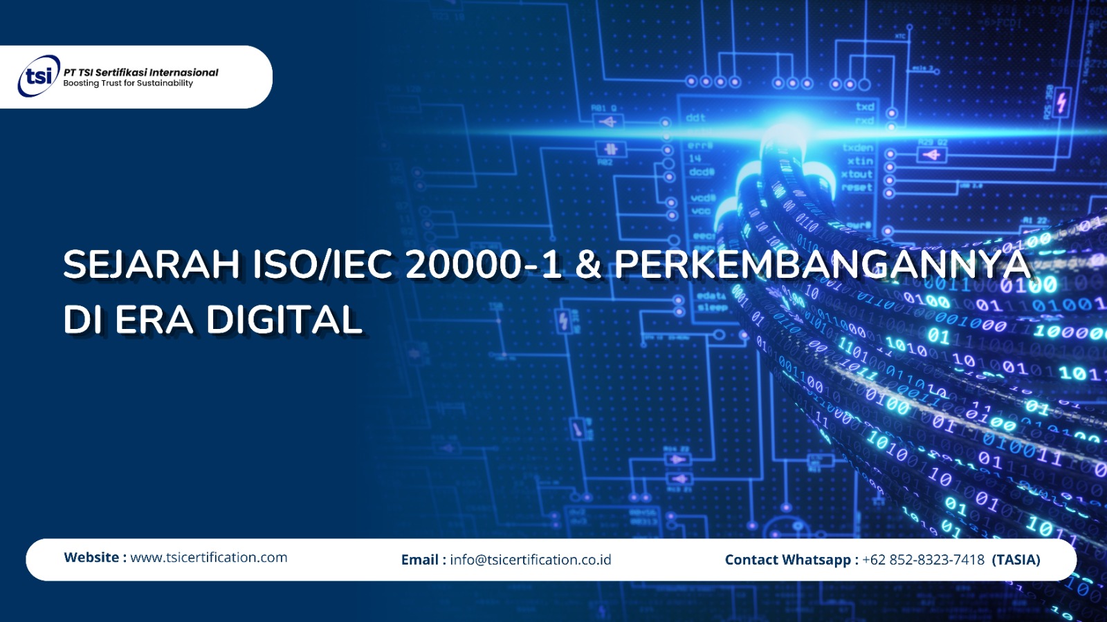 Sejarah ISO/IEC 20000-1 & Perkembangannya di Era Digital